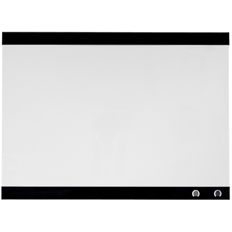 Pizarra blanca nobo magnetica con clip y accesorios 430x580 mm Pizarra blanca nobo magnetica con clip y accesorios 430x580 mm