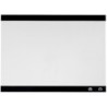 Pizarra blanca nobo magnetica con clip y accesorios 430x580 mm