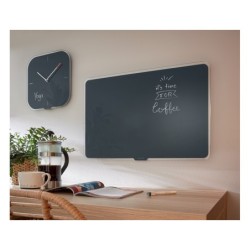 Pizarra cristal leitz cosy 80x60 cm gris