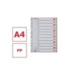 Separador numerico esselte cartulina 1-12 juego de 12 separadores folio multitaladro