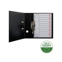 Separador numerico esselte cartulina 1-12 juego de 12 separadores folio multitaladro