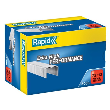 Grapas rapid 73/12 strong galvanizada caja 5000 unidades