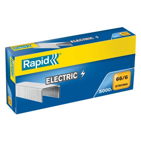 Grapas rapid 66/6 strong galvanizada caja 5000 unidades