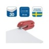 Grapadora rapid f16 capacidad 30 hojas usa grapas 24/6 y 26/6 color rojo
