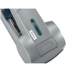 Grapadora petrus 1500 capacidad 120 hojas usa grapas 23/15xl color plata