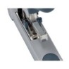 Grapadora petrus 1500 capacidad 120 hojas usa grapas 23/15xl color plata