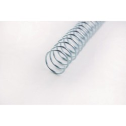 Espiral metalico gbc 20mm color negro caja de 100 unidades