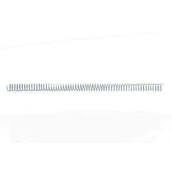 Espiral metalico gbc 18mm color negro caja de 100 unidades