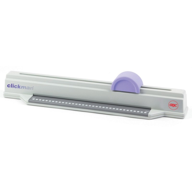 Encuadernadora clickman gbc perfora 6 hojas encuaderna 145 hojas