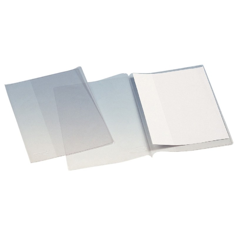 Carpeta dossier canguro esselte 133 folio pvc 140 mc transparente caja de 50 unidades