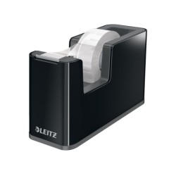 Portarrollo sobremesa leitz dual para cintas 33 mt color negro/antracita