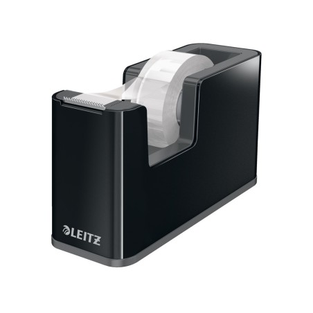 Portarrollo sobremesa leitz dual para cintas 33 mt color negro/antracita