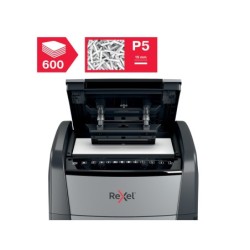 Destructora de documentos rexel optimum auto 600m eu negro