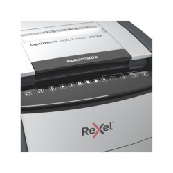 Destructora de documentos rexel optimum auto 600m eu negro