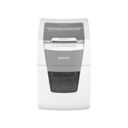Destructora de documentos leitz iq auto para pequeña oficina 100 p5 blanca