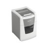 Destructora de documentos leitz iq auto para pequeña oficina 100 p5 blanca