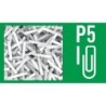 Destructora de documentos leitz iq auto para pequeña oficina 100 p5 blanca