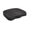 Cojin kensington ergonomico con espuma de viscoelastica color negro 355x74x21 mm