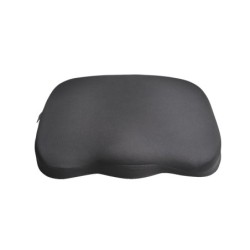Cojin kensington ergonomico con espuma de viscoelastica color negro 355x74x21 mm