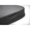 Cojin kensington ergonomico con espuma de viscoelastica color negro 355x74x21 mm