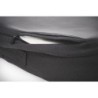 Cojin kensington ergonomico con espuma de viscoelastica color negro 355x74x21 mm