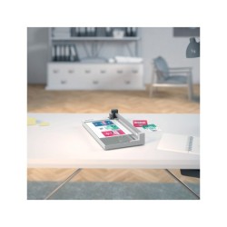 Cizalla de rodillo leitz precision home office a4 base plastico capacidad de corte 10 hojas