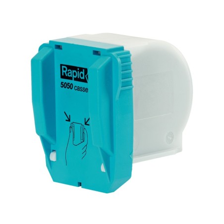 Grapas rapid para grapadora 5050e cartucho de 3x5000 unidades