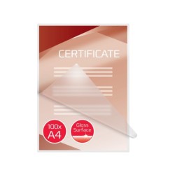 Bolsa de plastificar gbc din a4 2x175 micras caja de 100 unidades