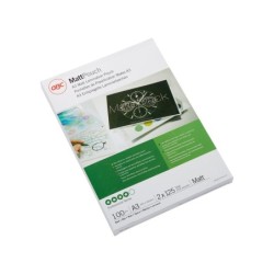 Bolsa de plastificar gbc din a3 mate 2x125 micras caja de 100 unidades