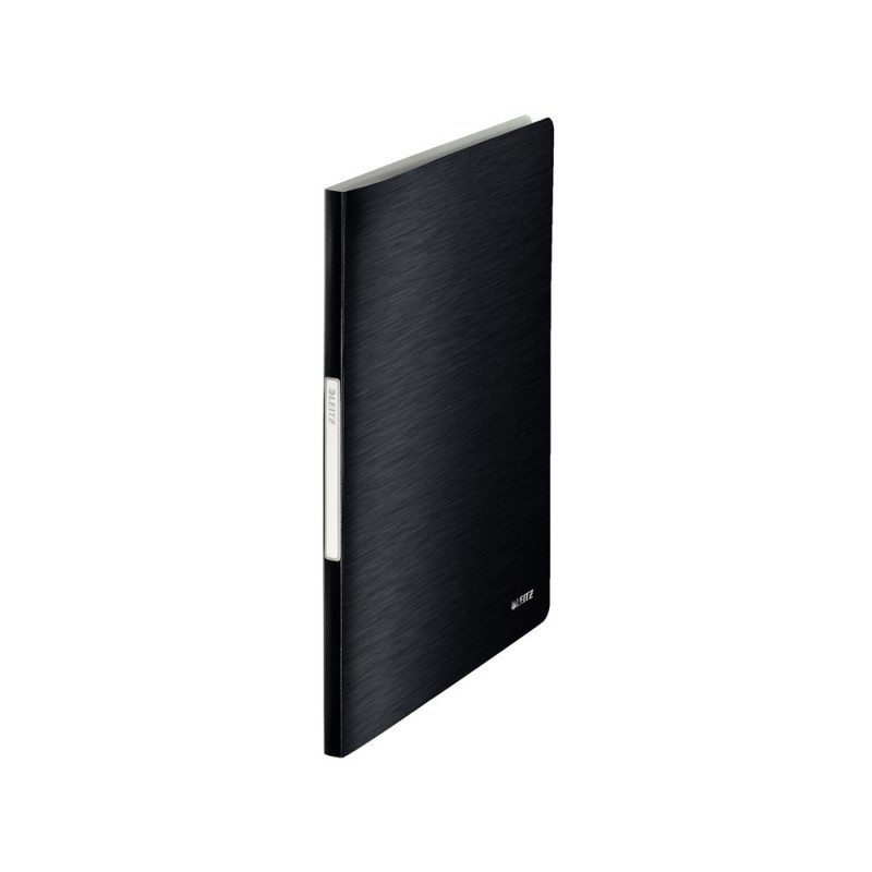 Carpeta leitz style escaparate din a4 40 fundas polipropieno negro satinado Carpeta leitz style escaparate din a4 40 fundas polipropieno negro satinado