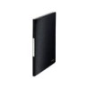 Carpeta leitz style escaparate din a4 40 fundas polipropieno negro satinado