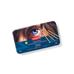 Lapices de colores derwent lightfast caja metalica 72 unidades colores surtidos