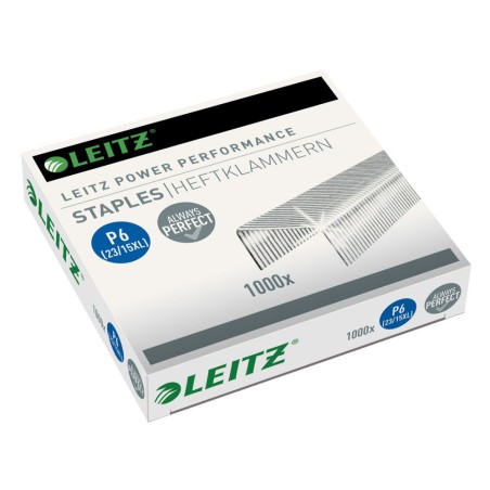 Grapas leitz 23/15 xl galvanizada caja de 1000 unidades
