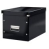 Caja almacenamiento leitz click & store cubica grande color negro 320x360x310 mm