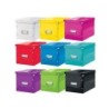 Caja almacenamiento leitz click & store cubica grande color negro 320x360x310 mm