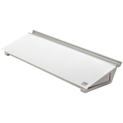 Bloc de notas sobremesa de cristal nobo diamond blanco 60x460x150 mm