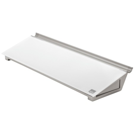 Bloc de notas sobremesa de cristal nobo diamond blanco 60x460x150 mm