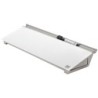 Bloc de notas sobremesa de cristal nobo diamond blanco 60x460x150 mm