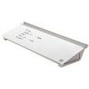 Bloc de notas sobremesa de cristal nobo diamond blanco 60x460x150 mm