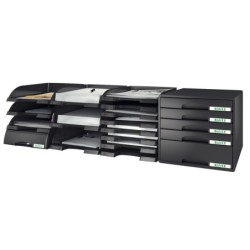 Bandeja sobremesa leitz plus standar color negro