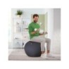 Balon de asiento leitz active sitzball antideslizante 65 cm color gris oscuro