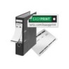 Archivador de palanca leitz co2 neutral carton jaspeado 180 din a4 lomo 80 mm negro