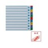 Separador alfabetico esselte cartulina mylar a-z din a4 multitaladro