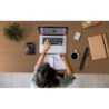Raton kensington slimblade prp optico trackball inalambrico triple conexion color negro
