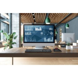 Raton kensington slimblade prp optico trackball inalambrico triple conexion color negro