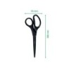 Tijeras leitz premium titanium antiadherente 180 mm color negro