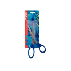 Tijeras esselte gama premiun 200 mm acero inoxidable mango ergonomico color azul