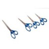 Tijeras esselte gama premiun 200 mm acero inoxidable mango ergonomico color azul