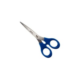 Tijeras esselte gama premiun 200 mm acero inoxidable mango ergonomico color azul