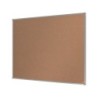Tablero de anuncios nobo essence corcho marco aluminio 1200x900 mm